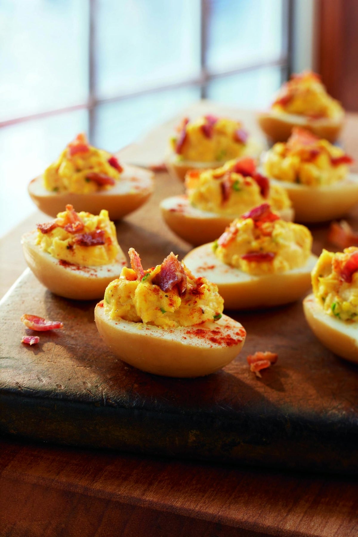 Smoked Deviled Eggs