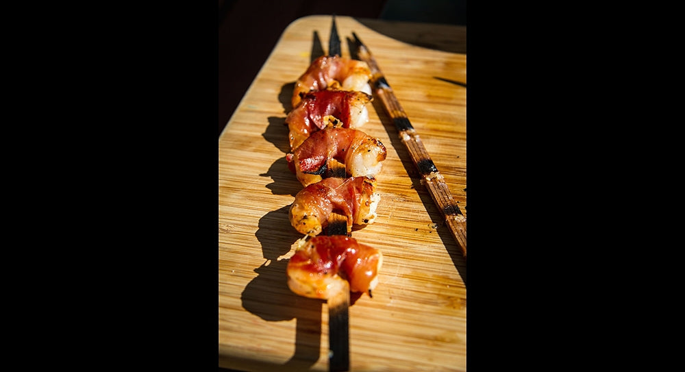 54C9064Fedae2 Proscuitto Wrapped Shrimp1