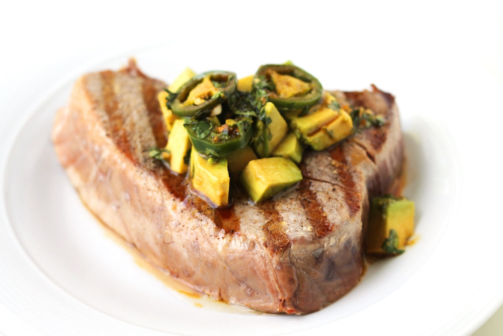 56A2588B49B98 Grilled Tuna Avocado Ginger Soy Featuer Copy