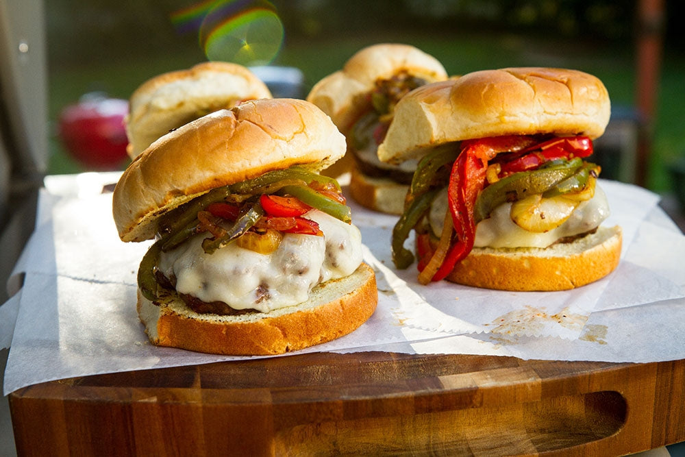59E4Bbe5E3D0B Philly Cheesesteak Burgers 1000