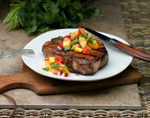 Balsamic Glazed Pork Chops300