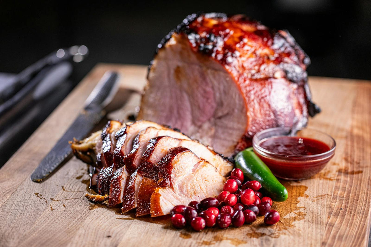 Cranberry Jalapeno Glazed Ham E82 A4751
