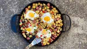 Ham And Potato Hash Hero