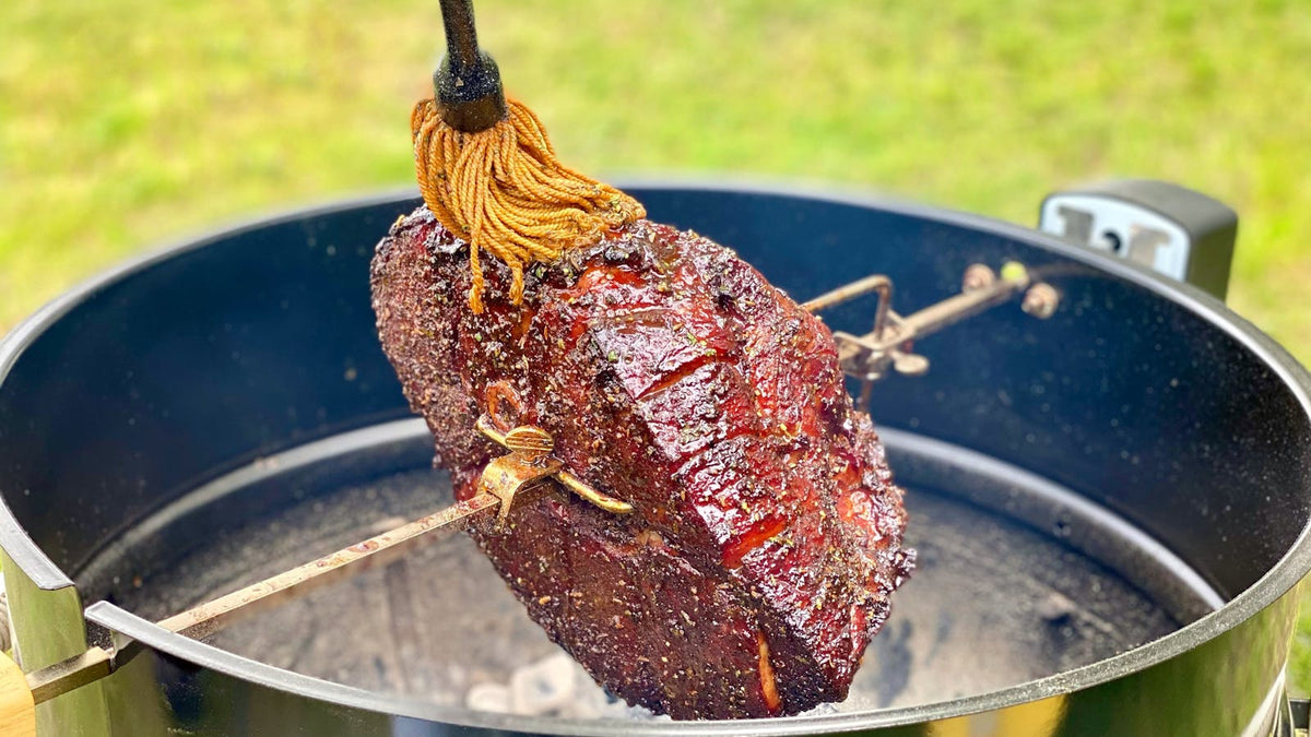 Herb Rubbed Rotisserie Ham Copy