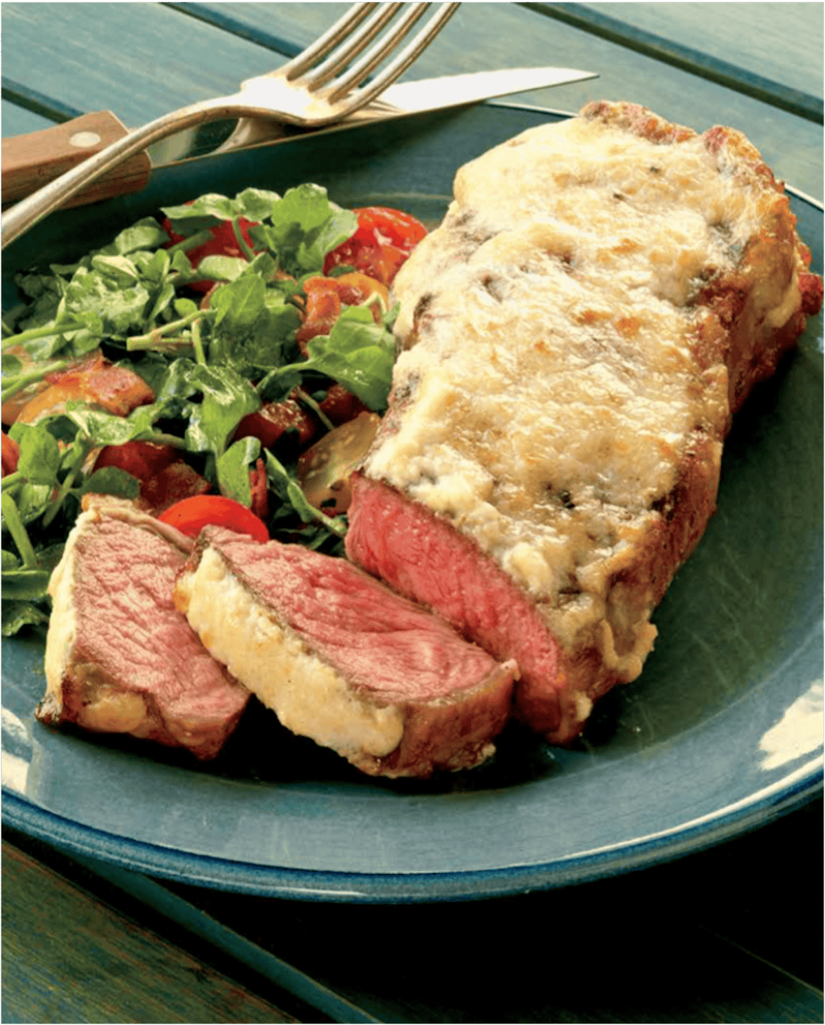 Horseradish Crusted Strip Steak