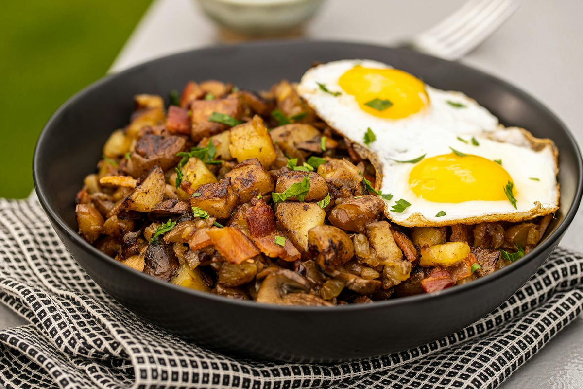Mushroom Bacon Hashforweberdotcom
