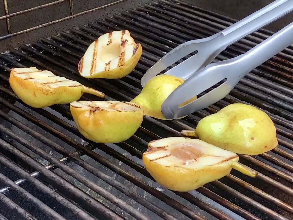 Pears On The Grill