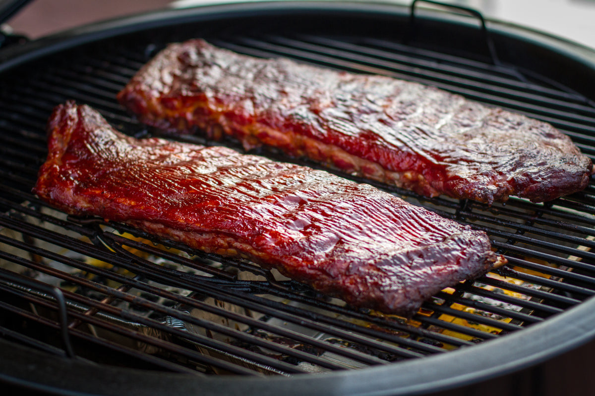 Grilled Baby Back Ribs in Foil