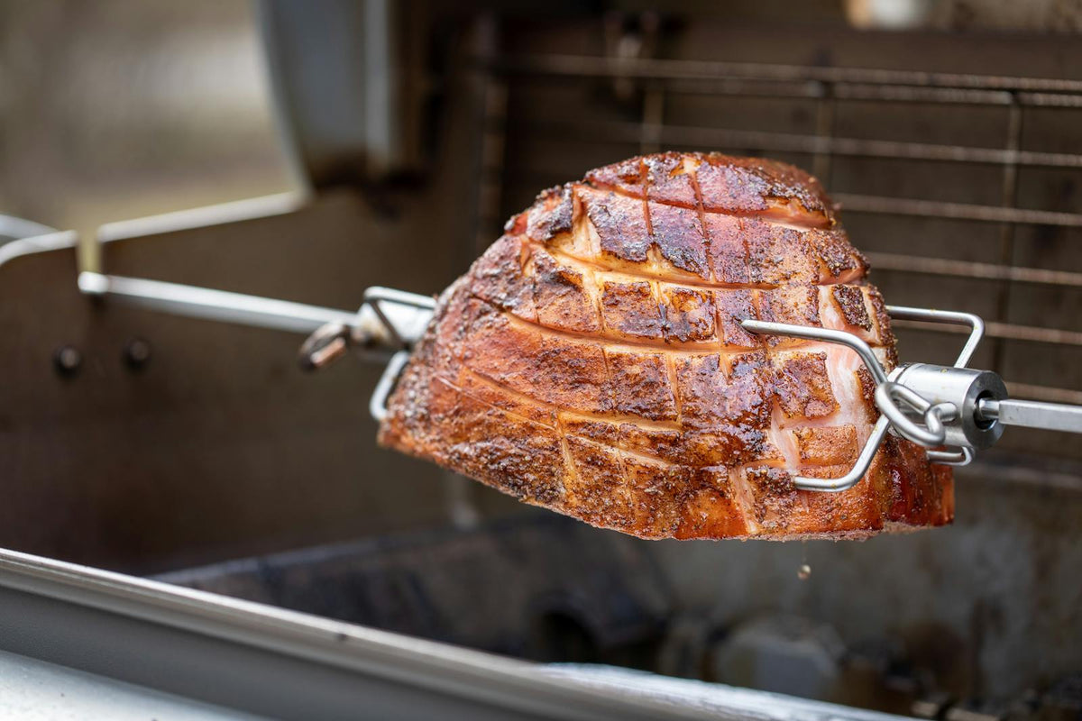 Rotisserie Ham On Genesis Ii 3