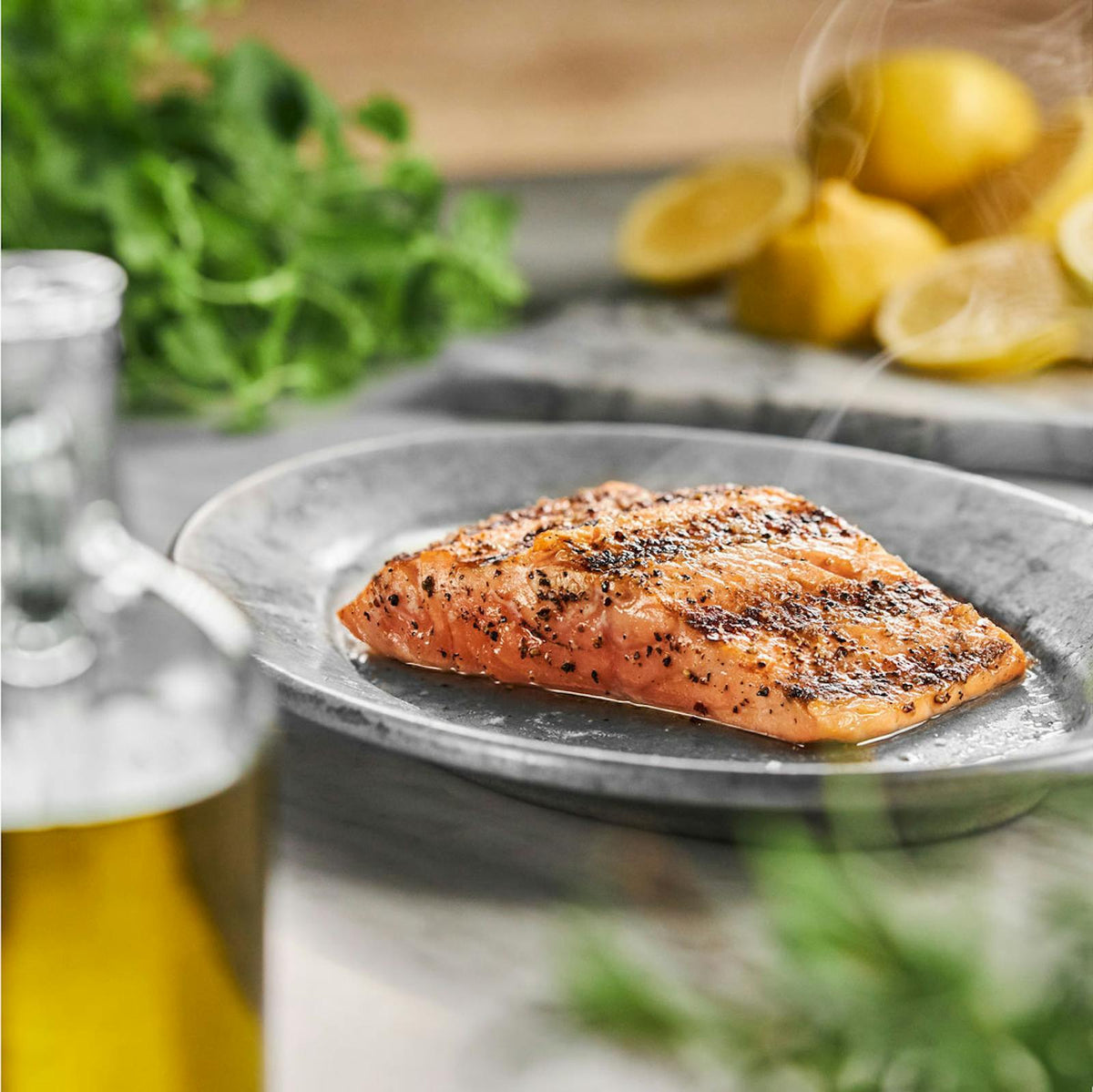 Salmon Fillet Skin Off