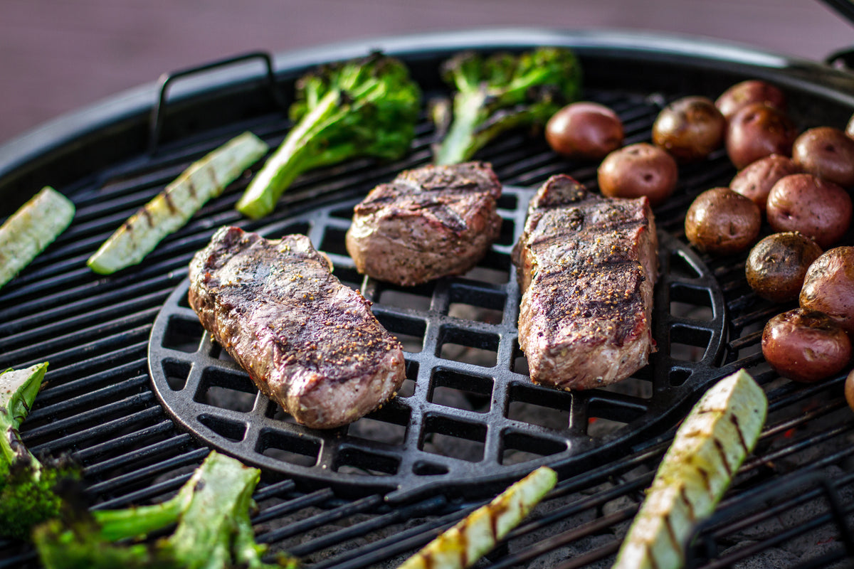 Steaks On Weber Summit Charcoal Grill Sear Grate 2