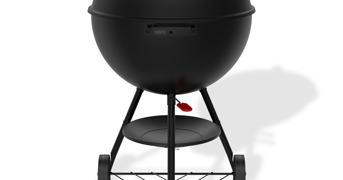 22” Original Kettle® Stealth® Edition Charcoal Grill