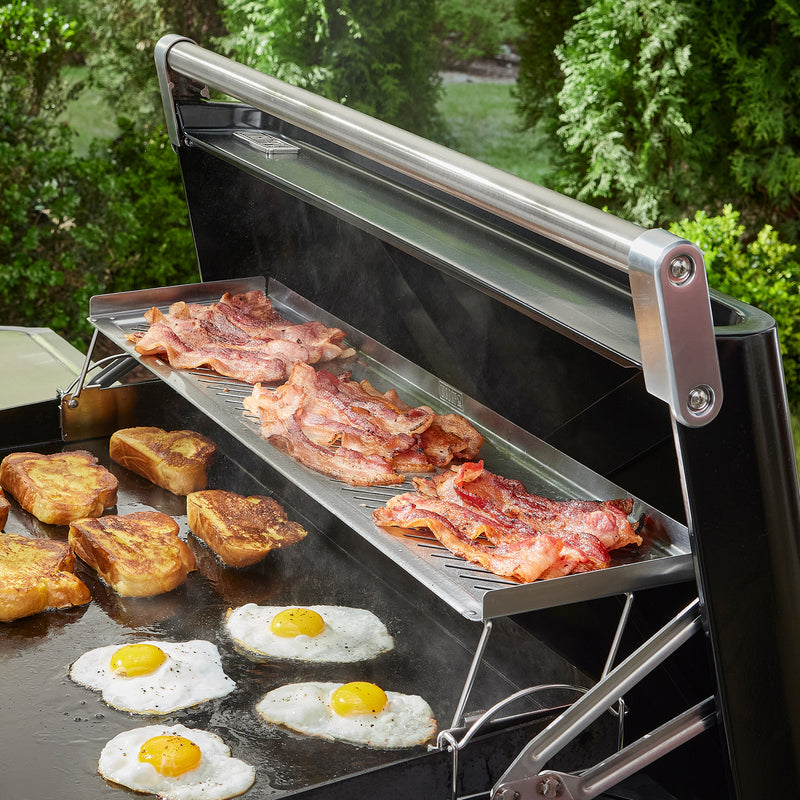 Grille de réchauffage à deux niveaux