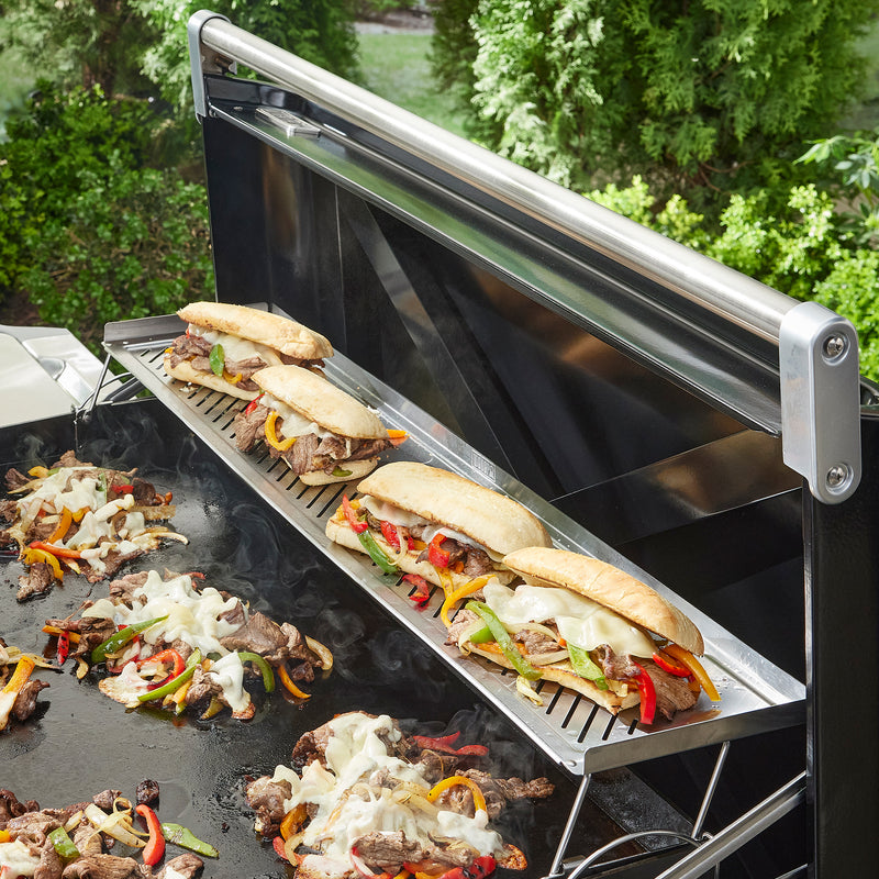 Grille de réchauffage à deux niveaux