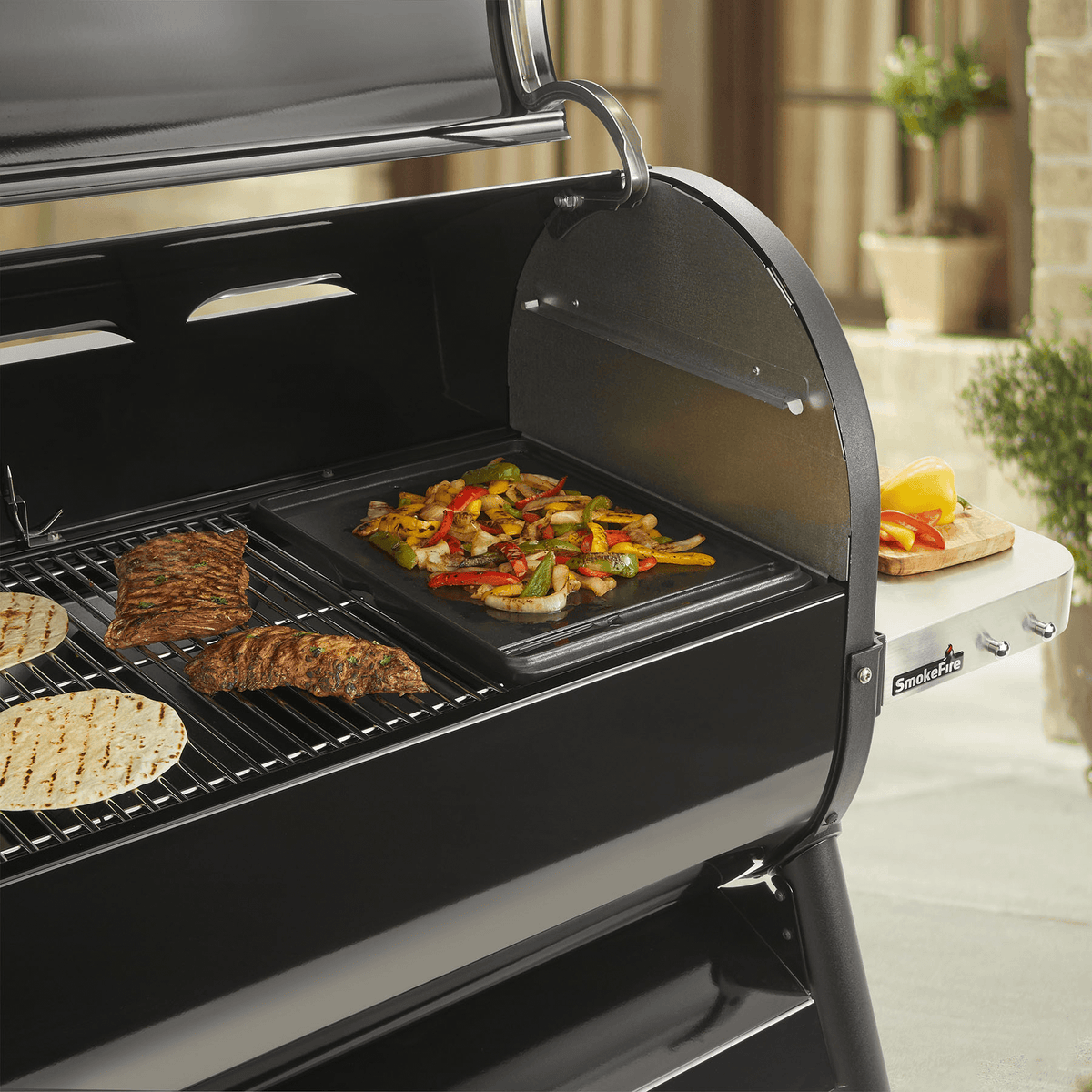 Porcelain-Enameled Cast Iron Griddle