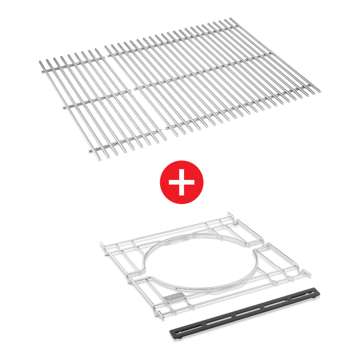Kit de cadre et grilles de cuisson en acier inoxydable WEBER CRAFTED pour SPIRIT série 300 et SMOKEFIRE EX4
