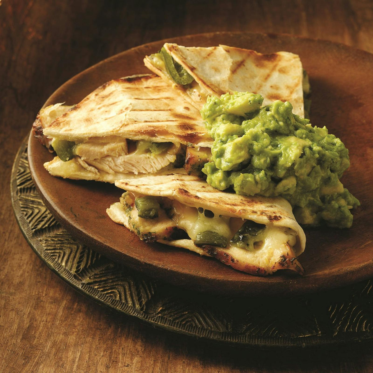 20160715102334 Chicken Poblano Quesadilla Guac 1500