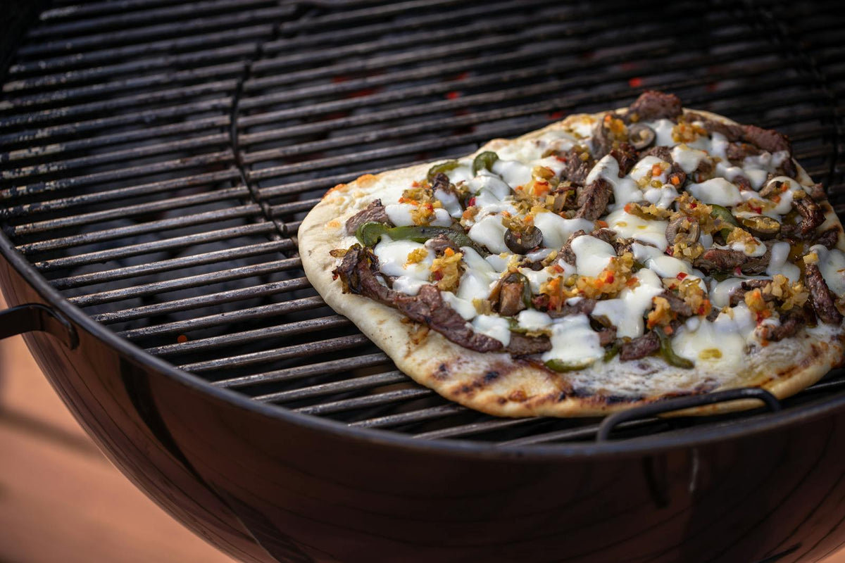 2019 02 Week 2 Things We Love Lang Meat Lovers Pizza Photo Cheesesteak Pizza On Kettle 3