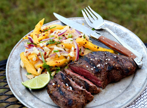 57A0Eb6621A12 96 Flat Iron Steak And Mango Slaw Plated 1000 Feature