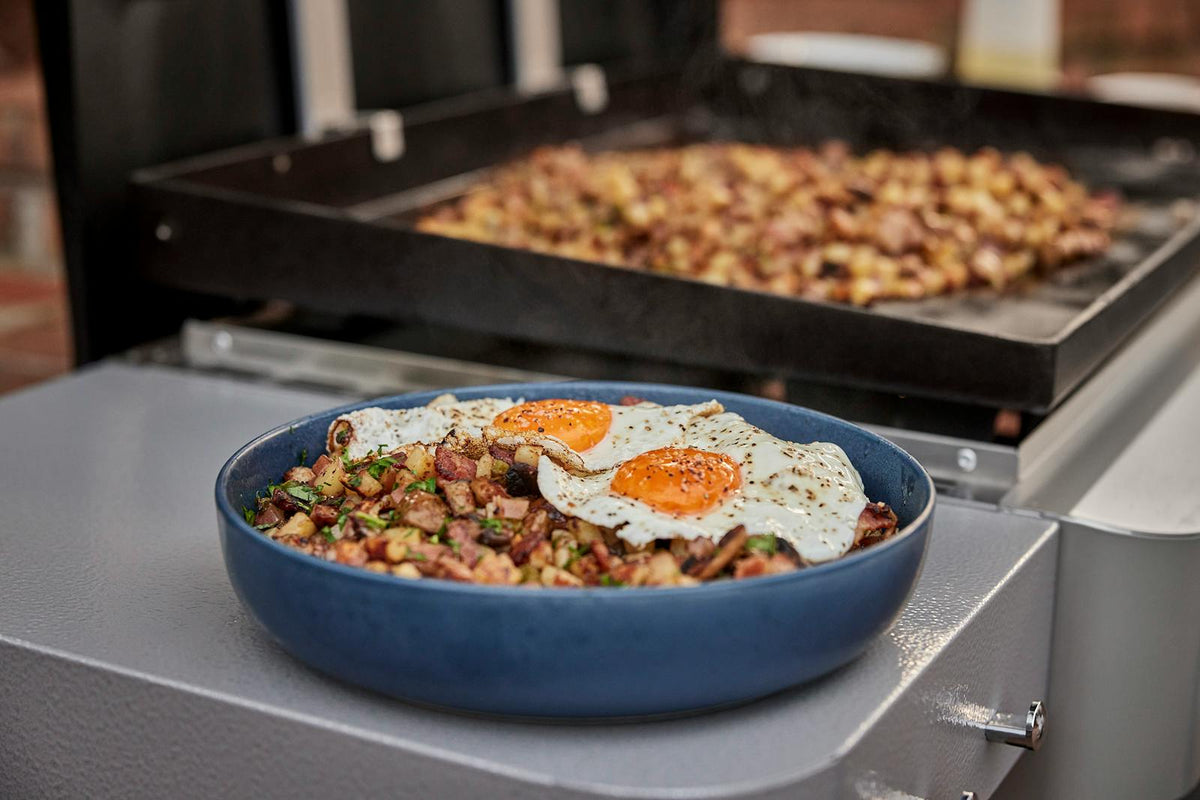 Bacon Mushroom Breakfast Hash