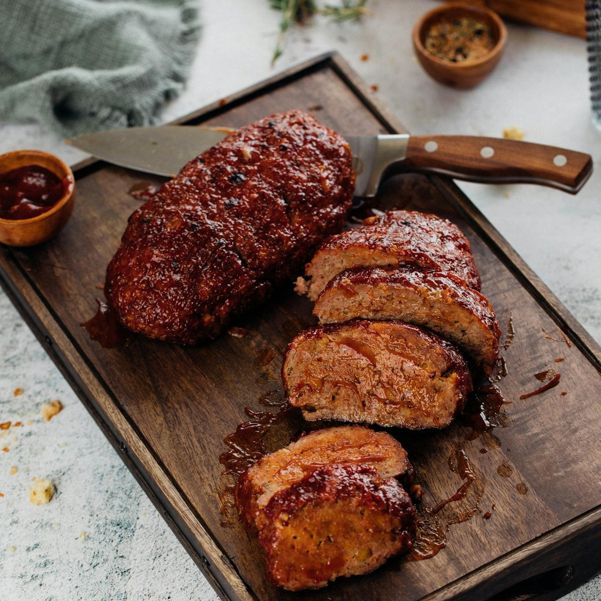 Barbecued Meat Loaf
