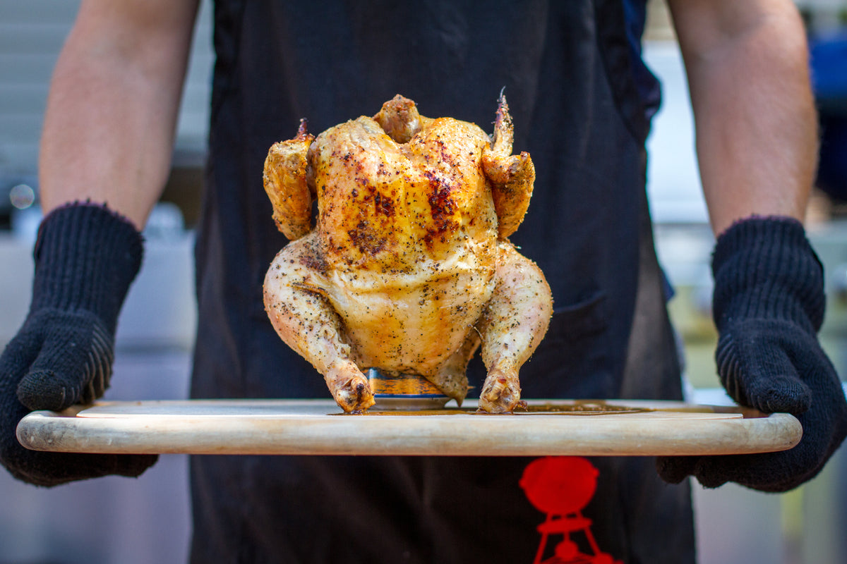 Beer Can Chicken Can Removal 3