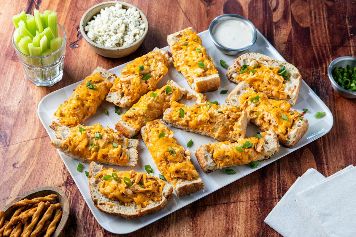 Cheesy Buffalo Chicken Stuffed French Bread 4 Z9 A8376