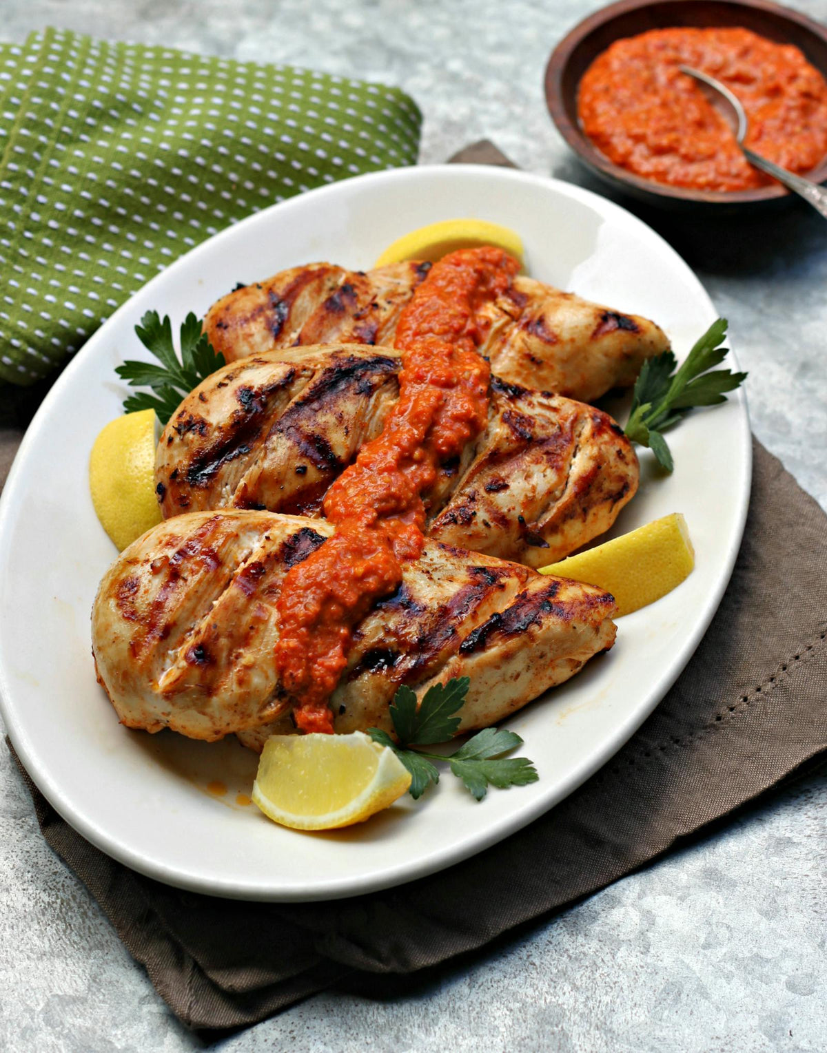Chicken Romesco300