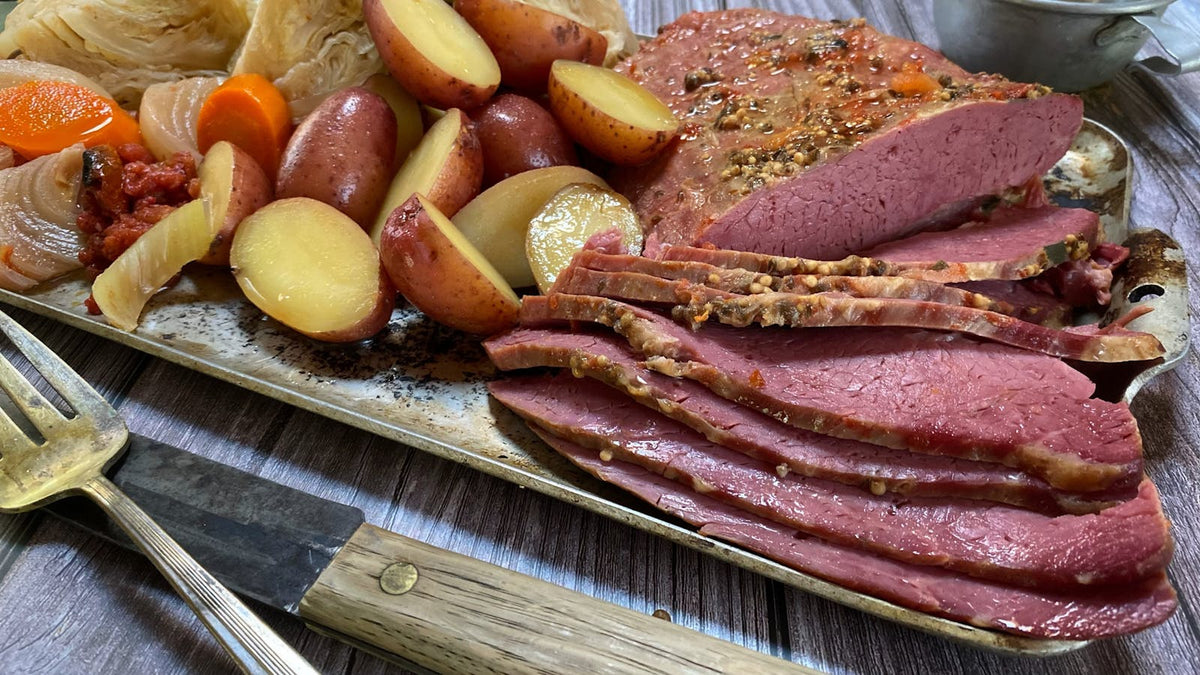 Corned Beef And Cabbage On The Grill