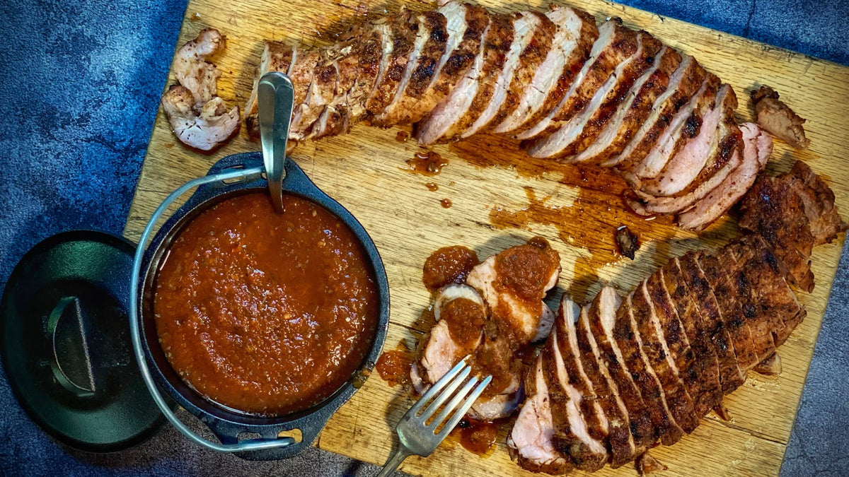 Dry Rubbed Pork Tenderloin
