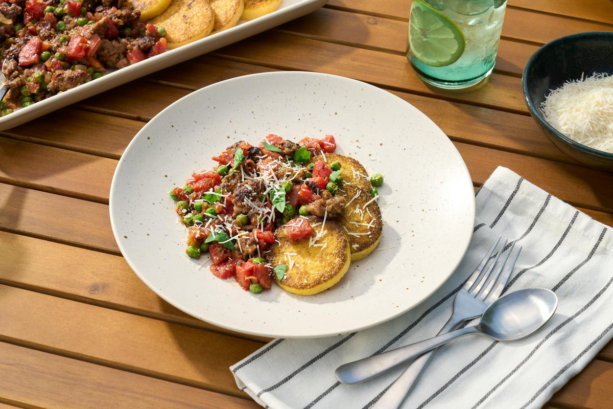 Griddled Polenta Cakes