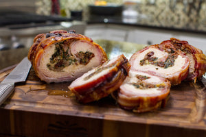 Grilled Bacon Chicken Roast 1