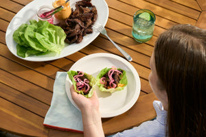 Korean Beef Lettuce Wraps