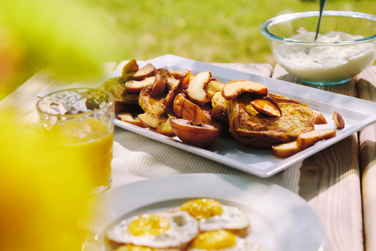 Peaches And Cream French Toast
