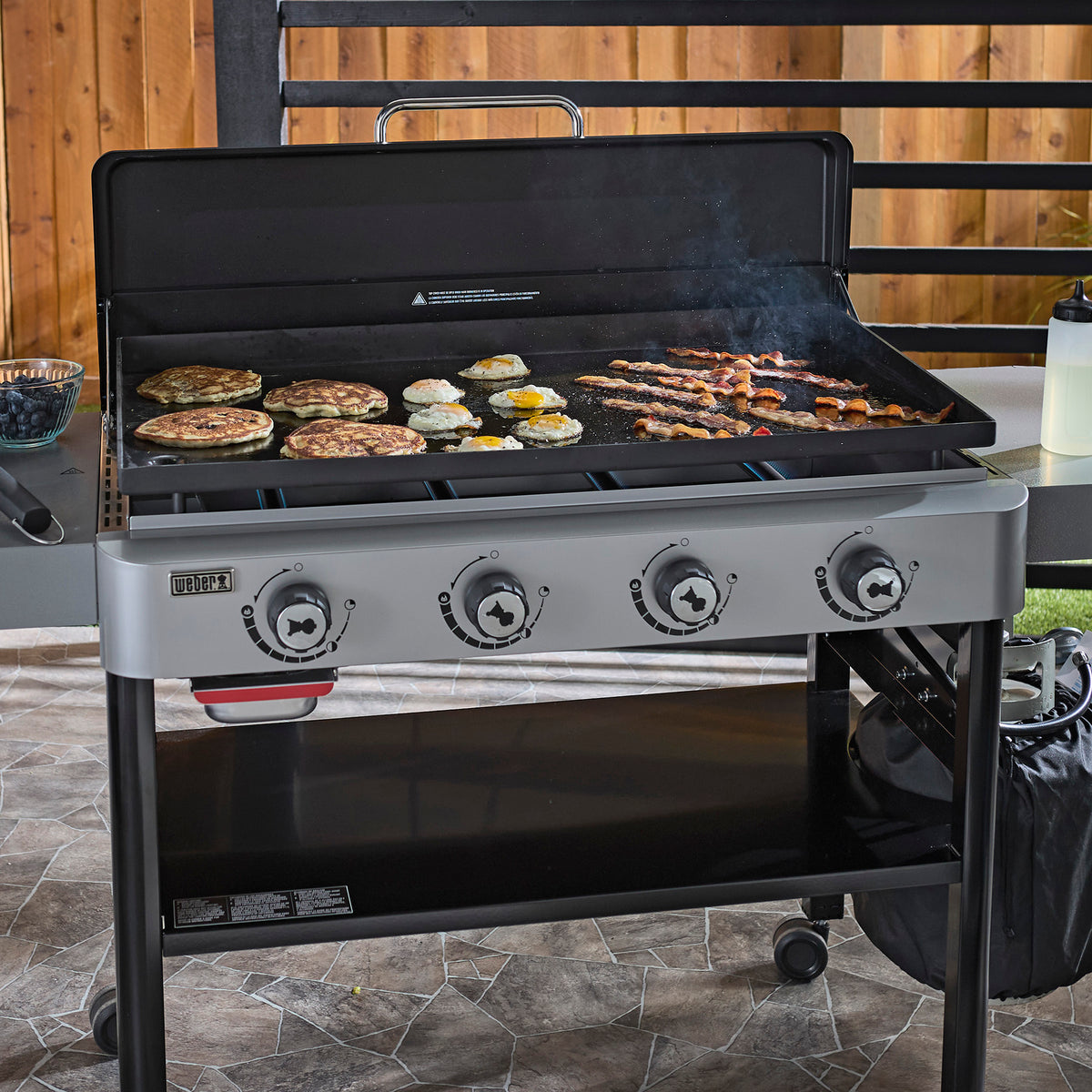 Gril plancha antirouille Weberᴹᴰ 36 po