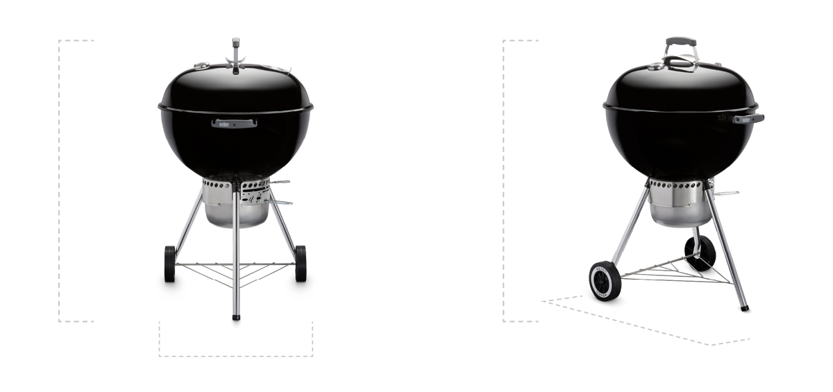 Fits 25 Burgers Measured with a Weber Burger Press, Total cooking area 787 square inches, Built-In Lid Thermometer