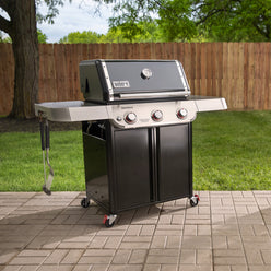 Weber Genesis E-315 Gas Grill brings versatile outdoor cooking and a sleek, modern look to your backyard or patio.