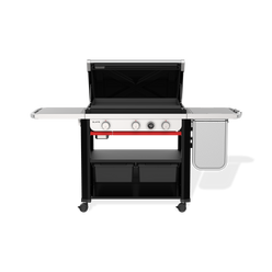 Slate® 30" Rust-Resistant Griddle with Extendable Side Table (Liquid Propane)