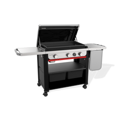 Slate® 30" Rust-Resistant Griddle with Extendable Side Table (Liquid Propane)