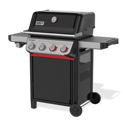 Weber Spirit E-435 Gas Grill combines four burners, a Sear Zone, and side burner for versatile outdoor cooking.