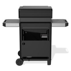 Weber Spirit E-435 Gas Grill rear-access grease management system helps make cleanup quick and easy.