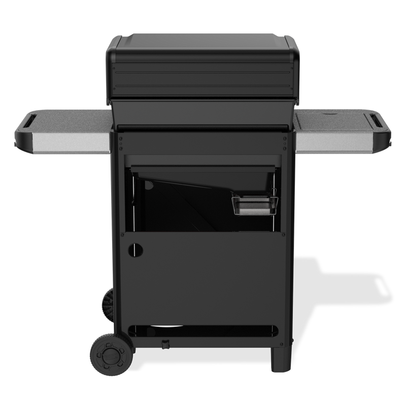 Weber Spirit E-435 Gas Grill rear-access grease management system helps make cleanup quick and easy.