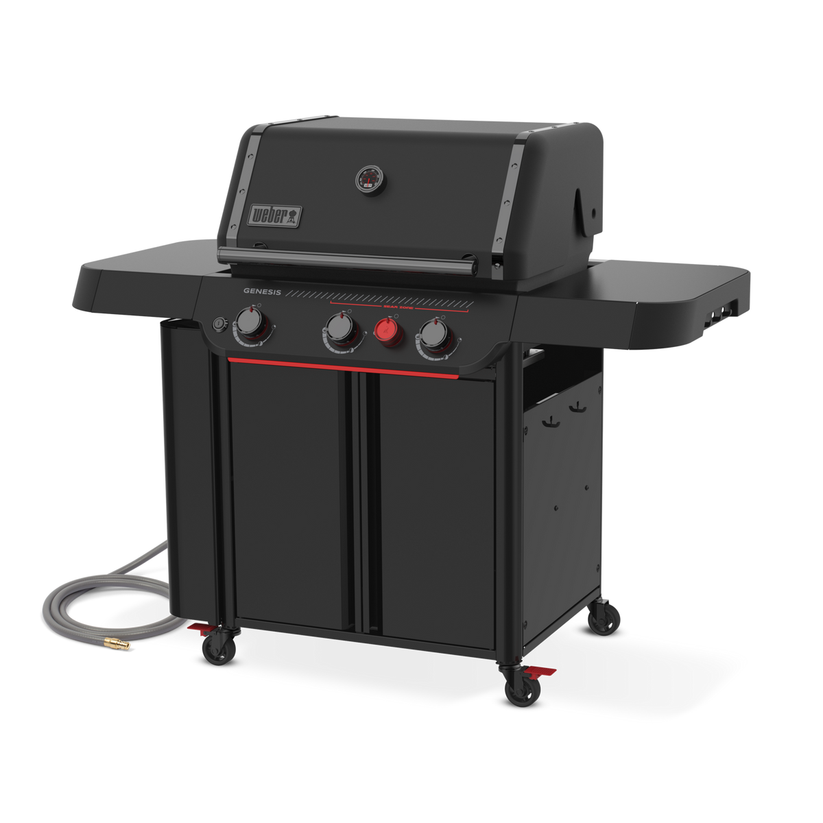 Barbecue au gaz Genesisᴹᴰ E-330 édition Stealthᴹᴰ (gaz naturel)