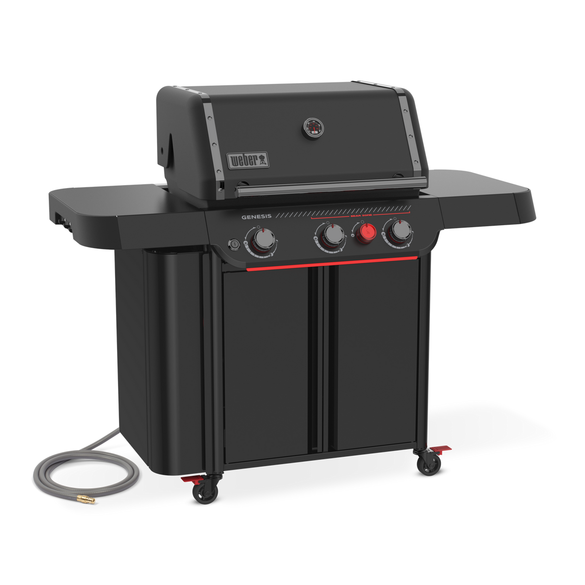 Barbecue au gaz Genesisᴹᴰ E-330 édition Stealthᴹᴰ (gaz naturel)