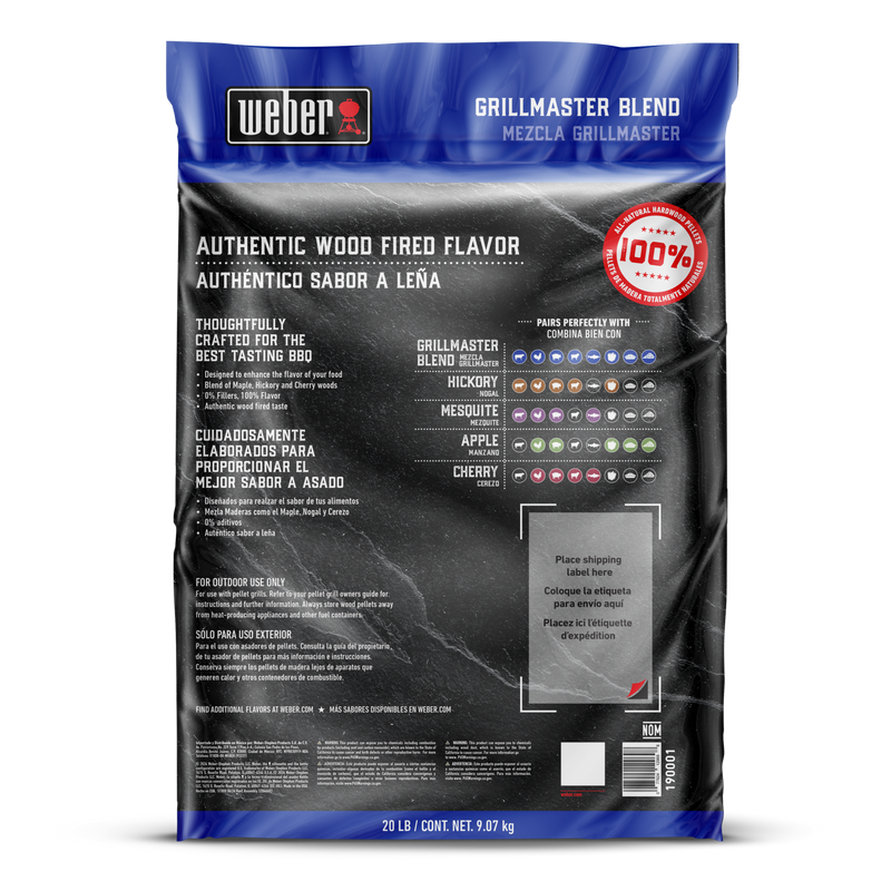 GrillMaster Blend All-Natural Hardwood Pellets