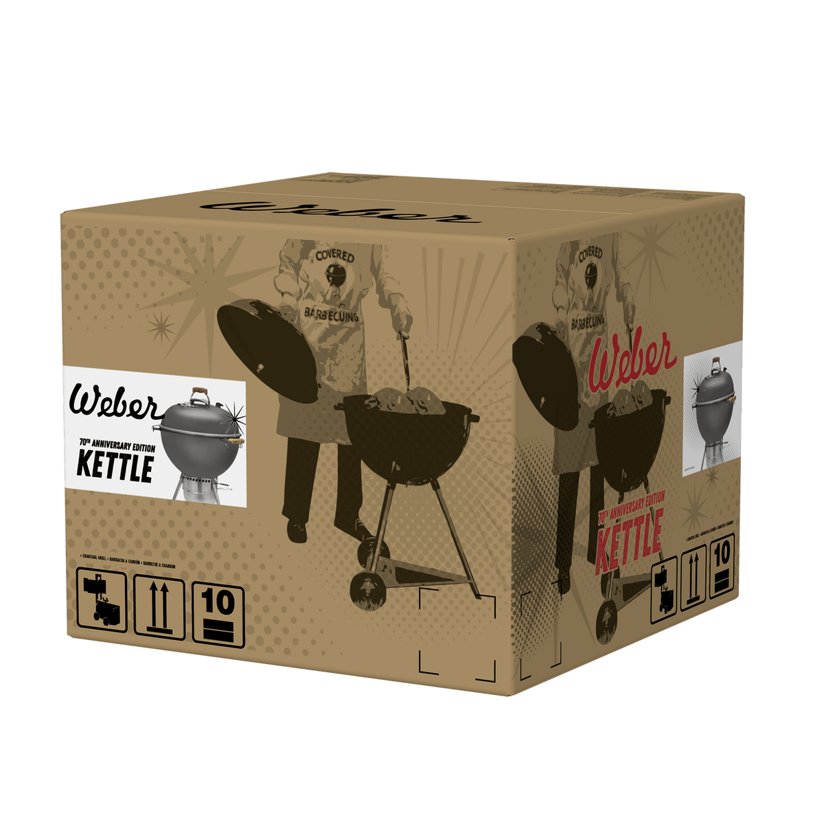 70th Anniversary Edition Kettle Charcoal Grill 22"