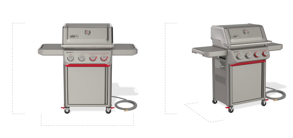 Specifications for the Spirit E-325 LP grill