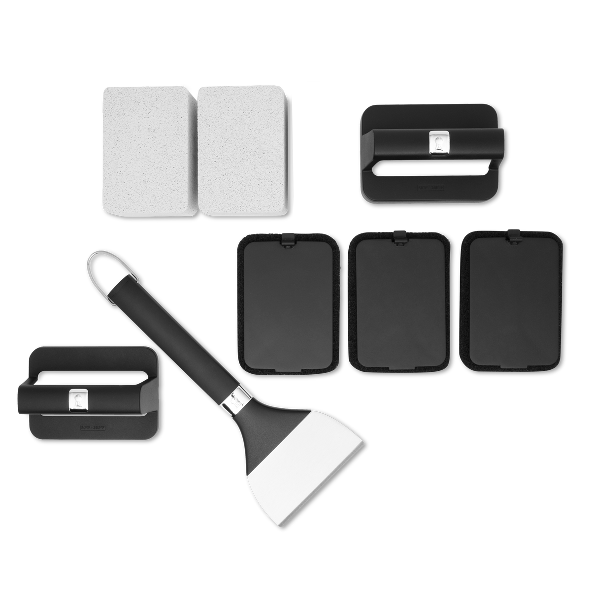 Kit de nettoyage pour plancha, 8 pcs