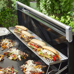 Grille de réchauffage à deux niveaux