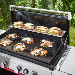 Grille de réchauffage à deux niveaux
